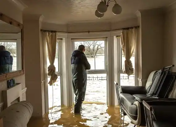 water damage restoration service Carterville